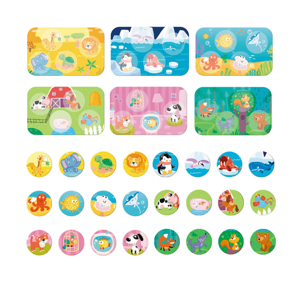 Фото, Відеоогляди настільна гра лото dodo тварини та їх середовище існування