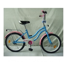 Велосипед детский PROF1 20д. L2094 (1шт) Star, голубой,зеркало,звонок,подножка