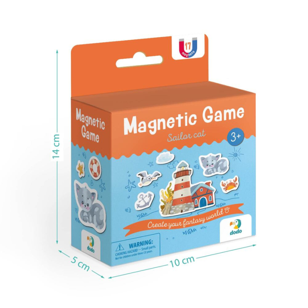 Фото, Відеоогляди магнітна гра dodo котик-морячок