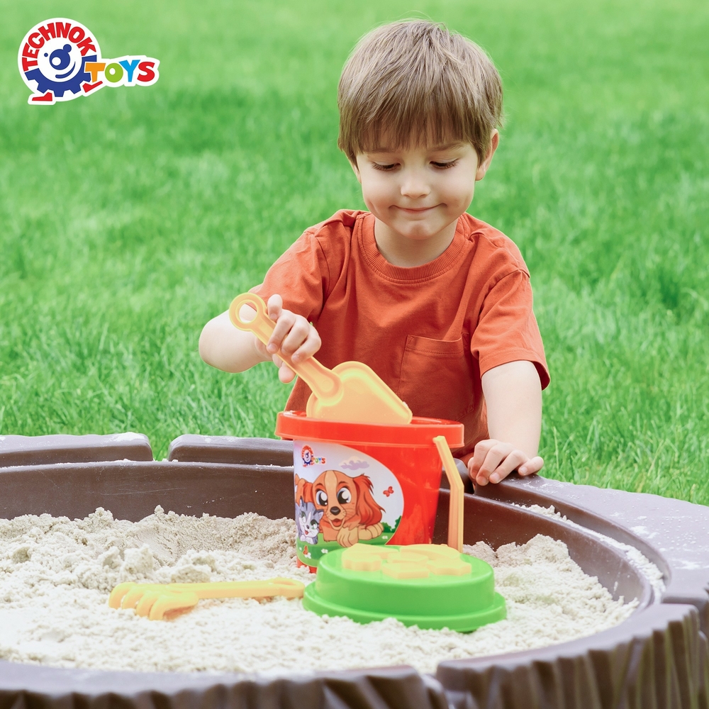 Фото, Видеообзоры іграшка "набір пісочний розумний малюк технок", арт.2025в