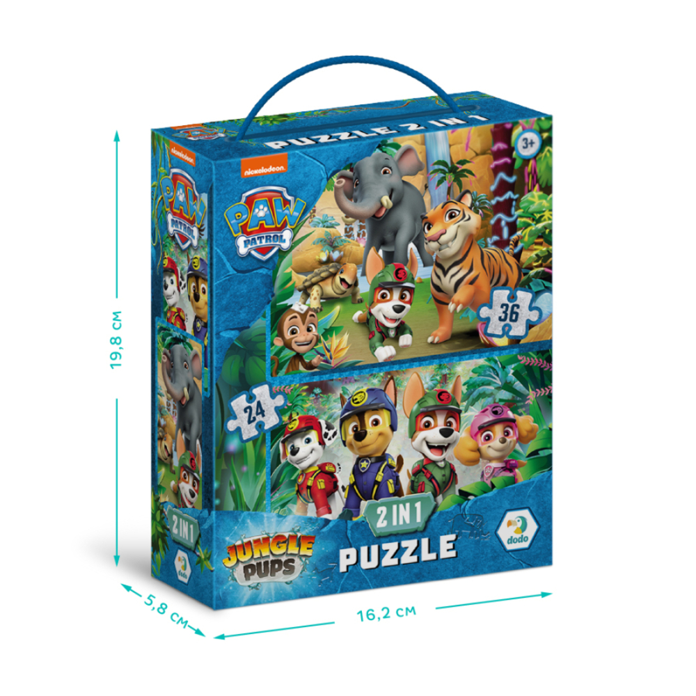 Фото, Видеообзоры пазл dodo paw patrol пригоди у джунглях