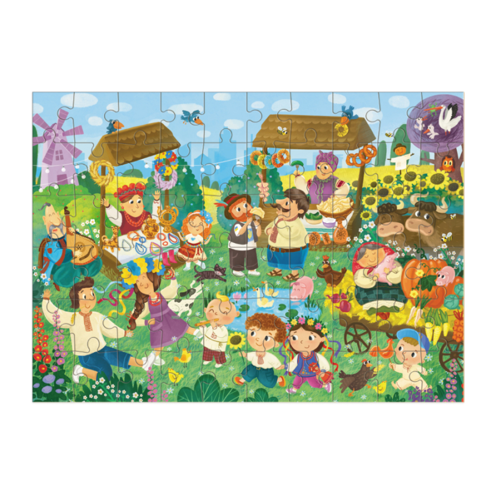 Фото, Відеоогляди пазл dodo сорочинський ярмарок