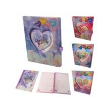 Блокнот дитячий BJ-2112 11*17.7см, 60арк, на ключику, в коробці 117866