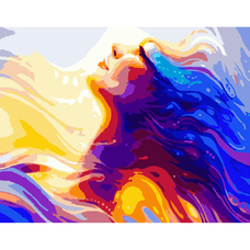 Картина за номерами Strateg ПРЕМІУМ Кольорова дівчина розміром 40х50 см (GS334) Картина за номерами Strateg ПРЕМІУМ Кольорова дівчина розміром 40х50 см (GS334)