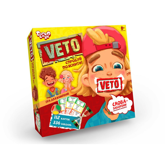 Настольная игра Veto (укр) VETO-01-01U