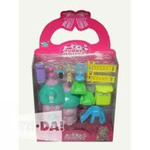 Будинок 3949-3949 А 6 видів з фігурками і меблями у кор