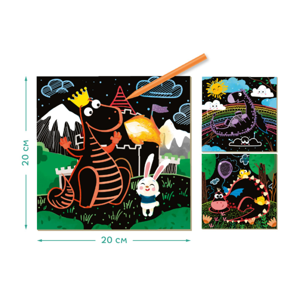 Фото, Відеоогляди набір гравюр dodo дракони, русалки, космос, феї