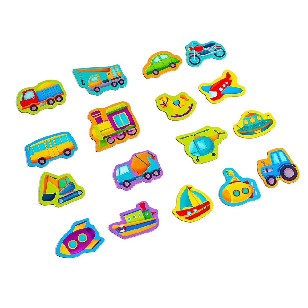 Фото, Відеоогляди набір магнітів «транспорт» vt3106-26