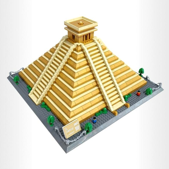 Архітектура 6225 Піраміда Кулькана-Мексика (6)