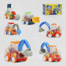 Спецтехніка SR 878-11 (168/2) 4 кольори, інерція, світло, дзвіночок, шестерні, у кор Спецтехніка SR 878-11 (168/2) 4 кольори, інерція, світло, дзвіночок, шестерні, у кор