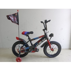 Дитячий велосипед двоколісний BX-Т191 14" із прапорцем, ліхтариком та страхувальними колесами Дитячий велосипед двоколісний BX-Т191 14" із прапорцем, ліхтариком та страхувальними колесами