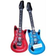 Надувна іграшка MS 0556 (360шт) гітара, 4 кольори, 91см Надувна іграшка MS 0556 (360шт) гітара, 4 кольори, 91см
