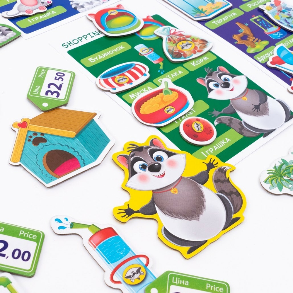 Фото, Відеоогляди гра настільна «домашні улюбленці» vt2312-07