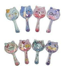 Дзеркальце H2072 (360шт/15) з блискітками