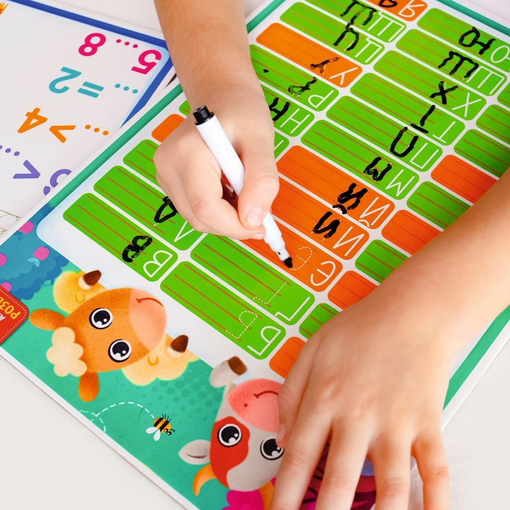 Фото, Відеоогляди дошка-тренажер «абетка» vt5010-25