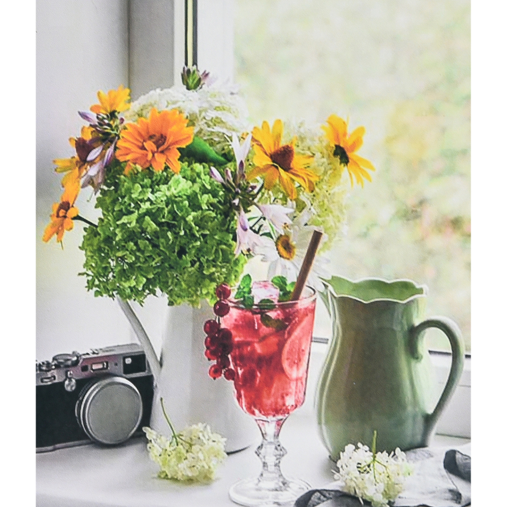 Фото, Видеообзоры алмазна мозаїка strateg преміум натхнення з вікна розміром 40х50 см (sk88241)