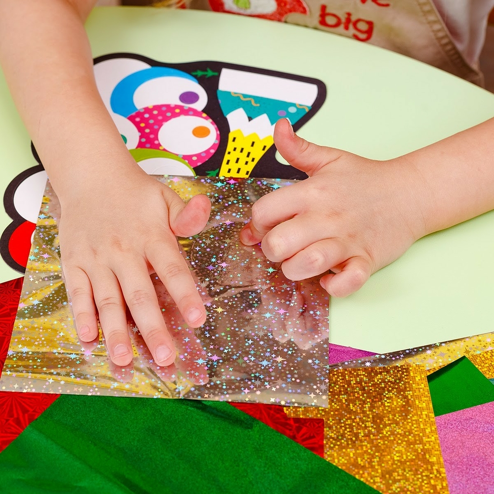 Фото, Відеоогляди набір для творчості з фольгою «foil craft. птахи» vladi toys vt4433-12