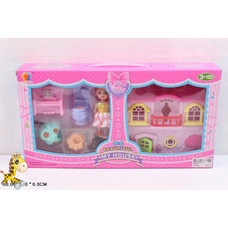 Будинок 8095-6 з лялькою і меблями у коробці