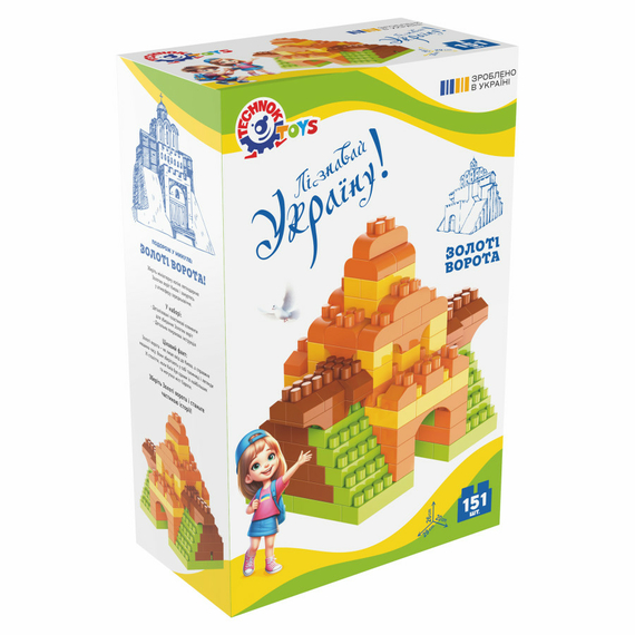 Іграшка "Конструктор ТехноК" – «Золоті ворота», арт.0372