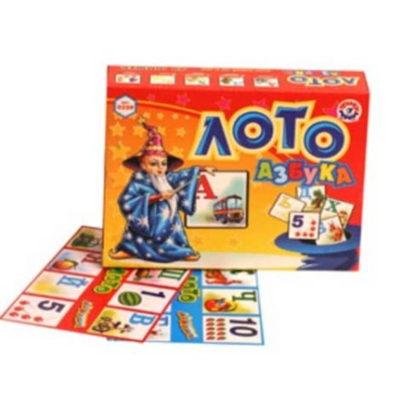 Лото Рус. Азбука 0229 (40шт)
