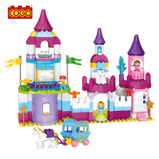 Конструктор Cogo Girls 6839 Замок Принцеси, 130 деталей, класичний
