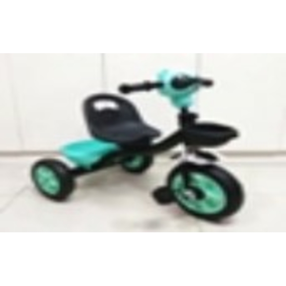 Дитячий триколісний велосипед трицикл Kids tricycle, 2 кошика світло музика різні кольори