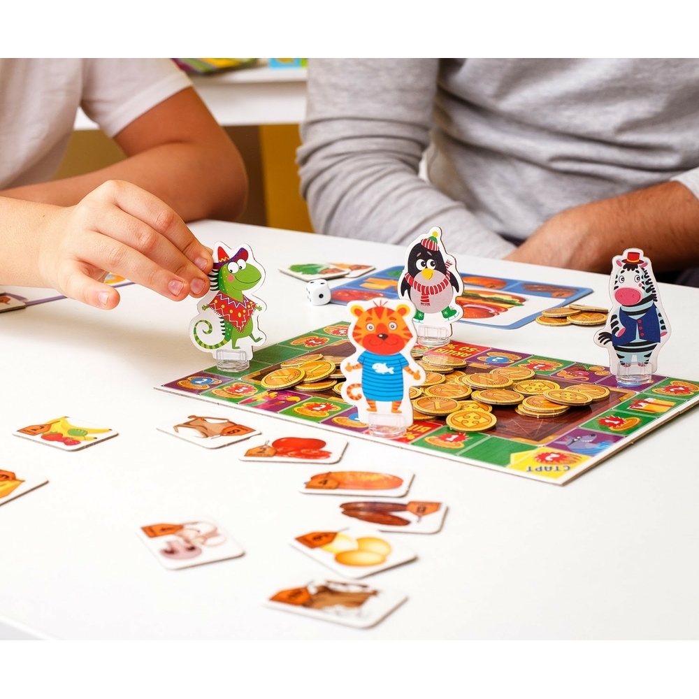 Фото, Відеоогляди гра настільна «зообізнес» vt2312-05