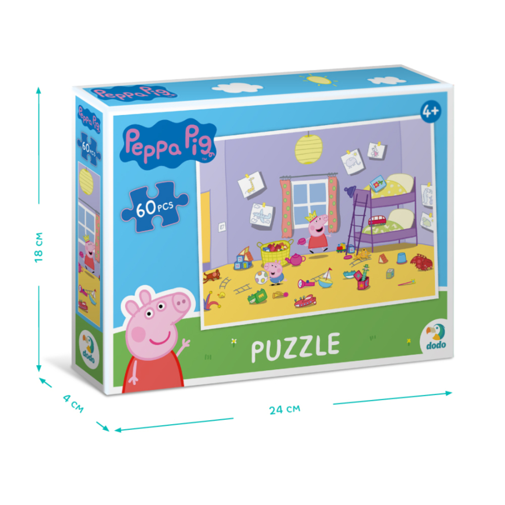 Фото, Відеоогляди пазл dodo peppa pig веселе прибирання