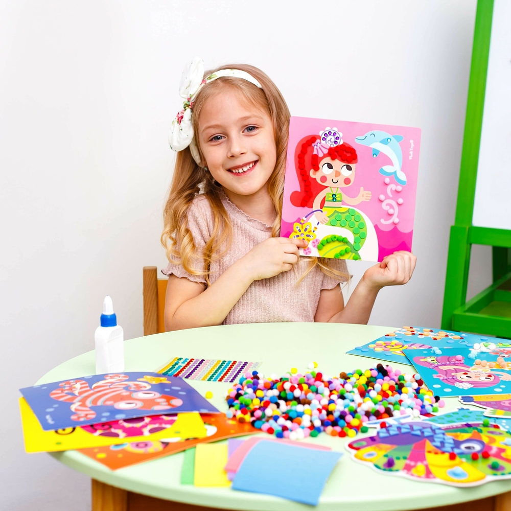 Фото, Відеоогляди набір для творчості "creative box. сова" vladi toys vt4433-08