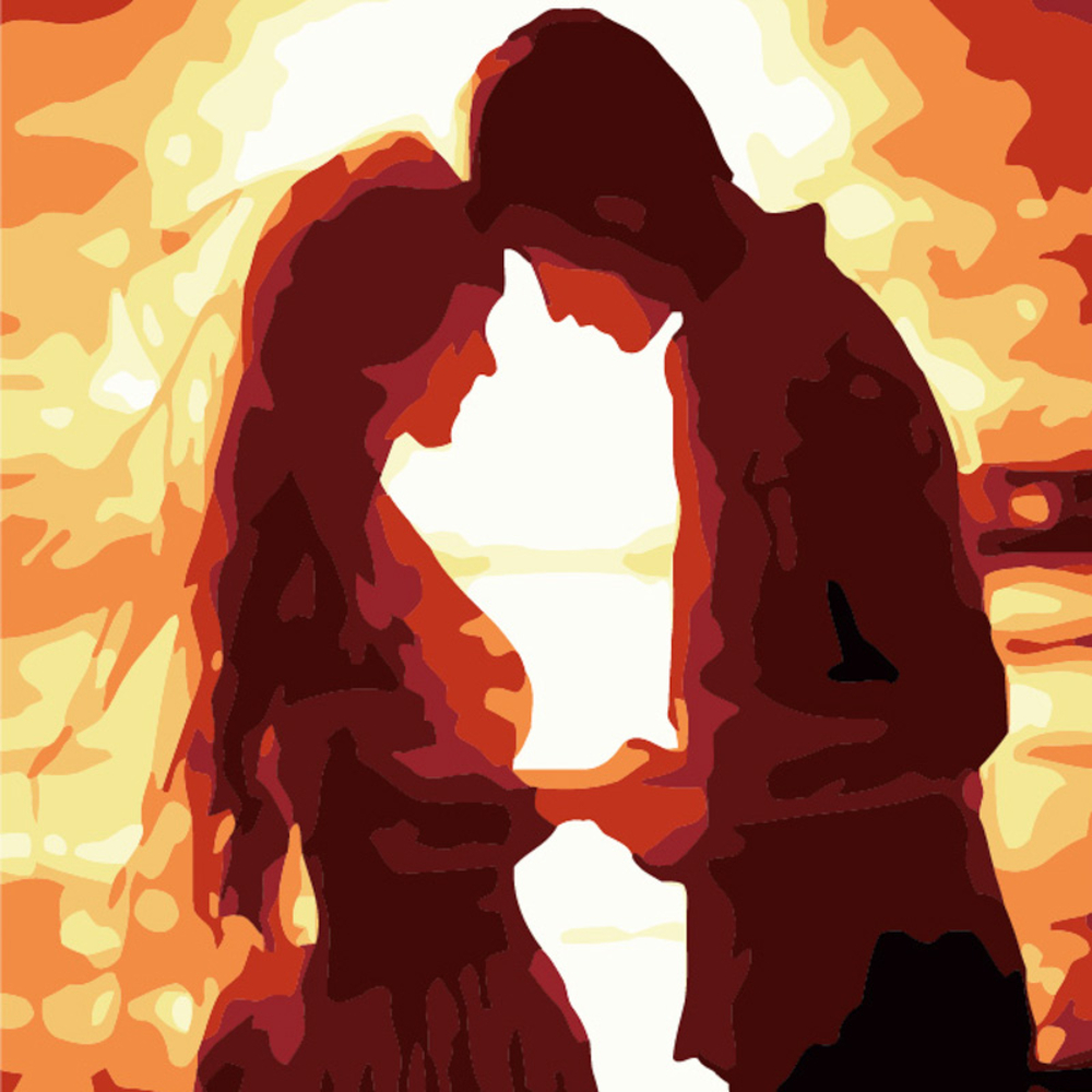 Фото, Видеообзоры картина за номерами strateg палке кохання розміром 20х20 см (hh5798)