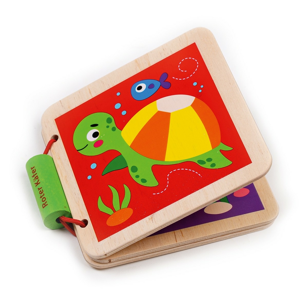 Фото, Відеоогляди дерев'яна книжечка «морські жителі» rw3031