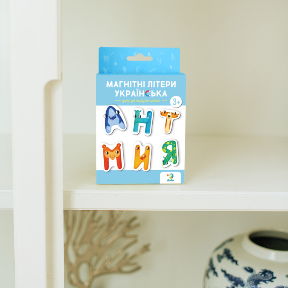 Фото, Відеоогляди магнітна гра dodo моя перша українська магнiтна абетка