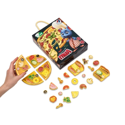 Фото, Відеоогляди гра магнітна «піца» vt3004-02