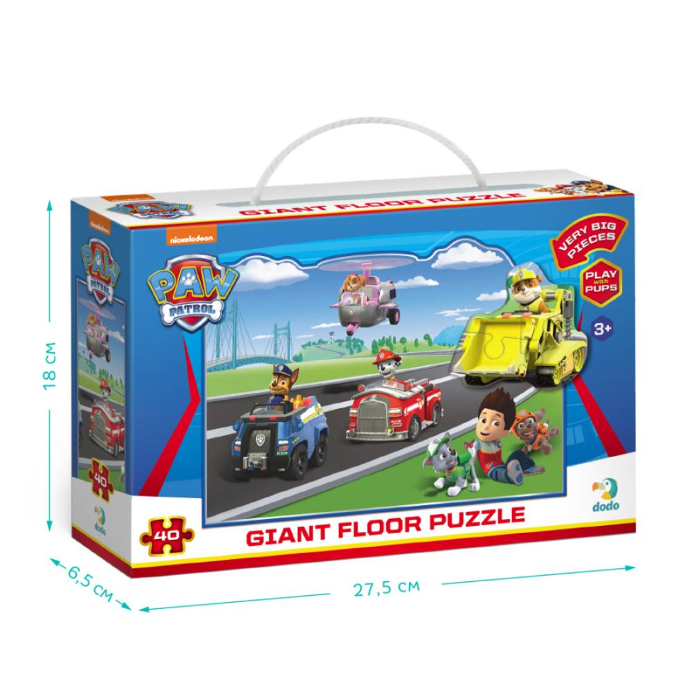 Фото, Відеоогляди великий пазл на підлогу paw patrol