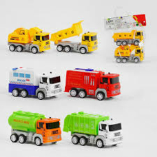 Набір машин 890-88А (216/2) 3 види, 2 штуки, інерція, у пакеті Набір машин 890-88А (216/2) 3 види, 2 штуки, інерція, у пакеті