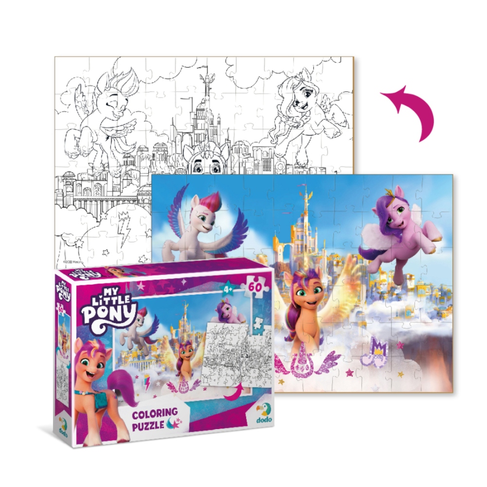 Фото, Відеоогляди пазл 2в1 my little pony пригоди у палаці