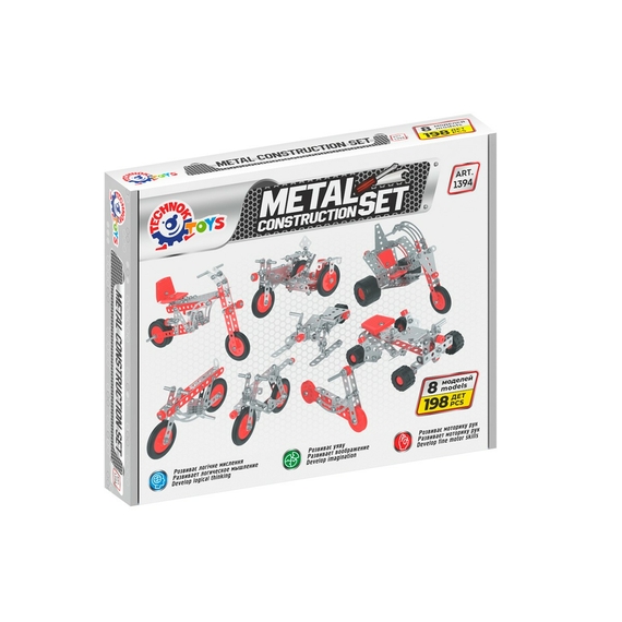 Конструктор металевий "Мототранспорт ТехноК", арт.1394