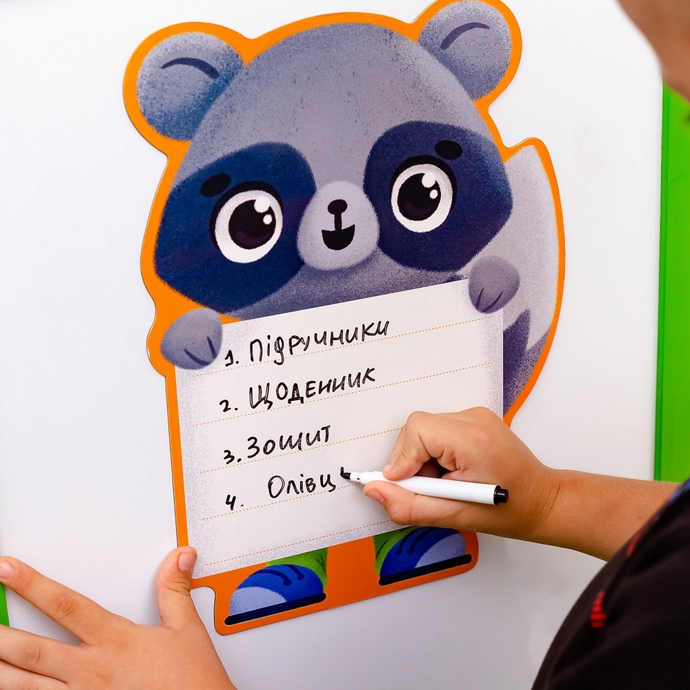 Фото, Видеообзоры магнітна дошка «єнот» vt3601-20