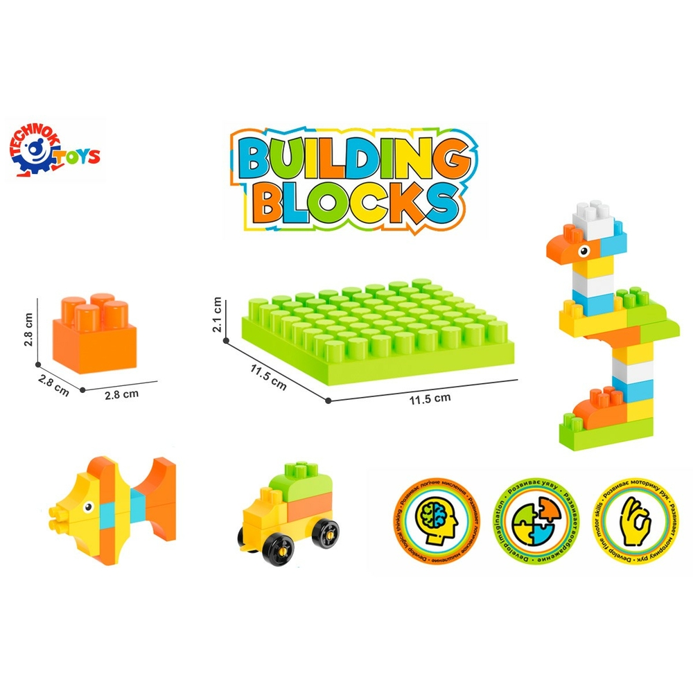 Фото, Видеообзоры іграшка "конструктор технок", арт.6566