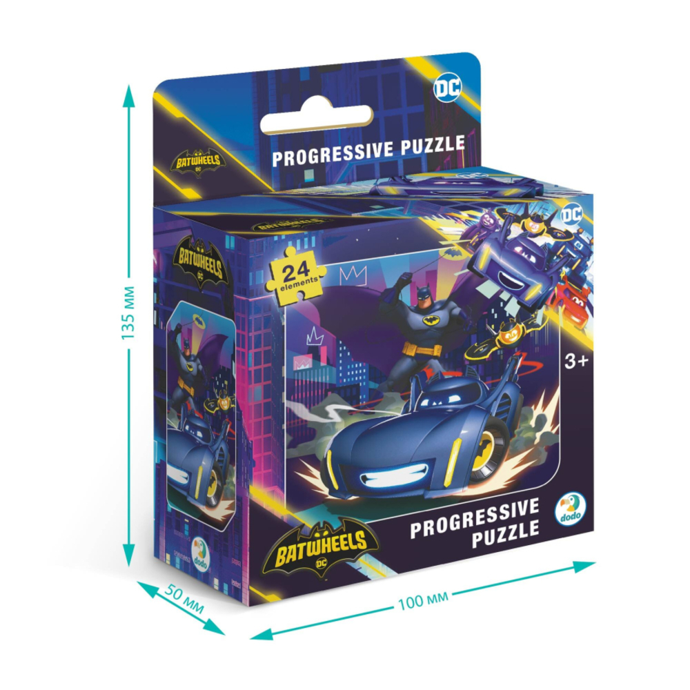 Фото, Відеоогляди пазл dodo batwheels бетмобіль бам