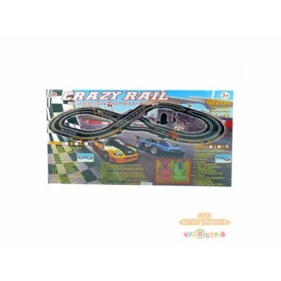 Трек 8578 C (12шт) машинка 2шт, 1:43, в кор-ке, 67-44-5см