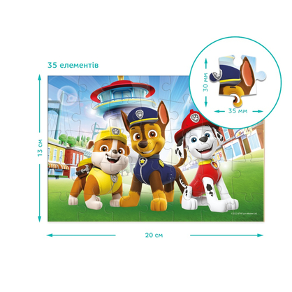 Фото, Видеообзоры набір пазлів-міні dodo paw patrol