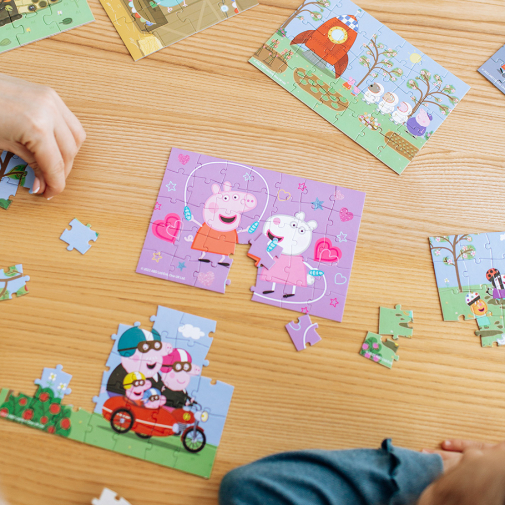 Фото, Відеоогляди пазл-міні dodo peppa pig подорож на мотоциклі