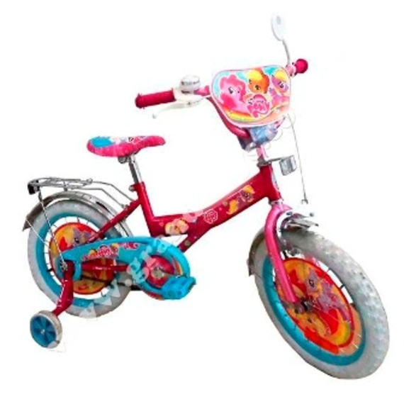 Велосипед 2-х коліс 16 '' 141616 (1шт) рожево-блакитний 