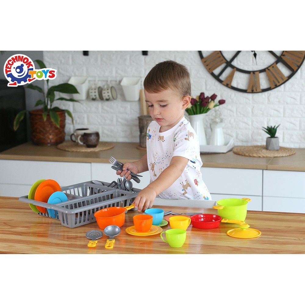Фото, Видеообзоры іграшка «кухонний набір технок», арт.7846