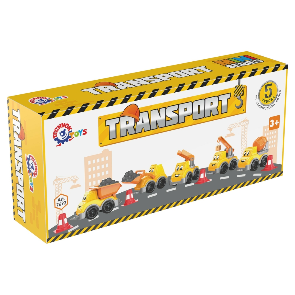 Фото, Відеоогляди іграшка "транспорт міні технок", арт.7693