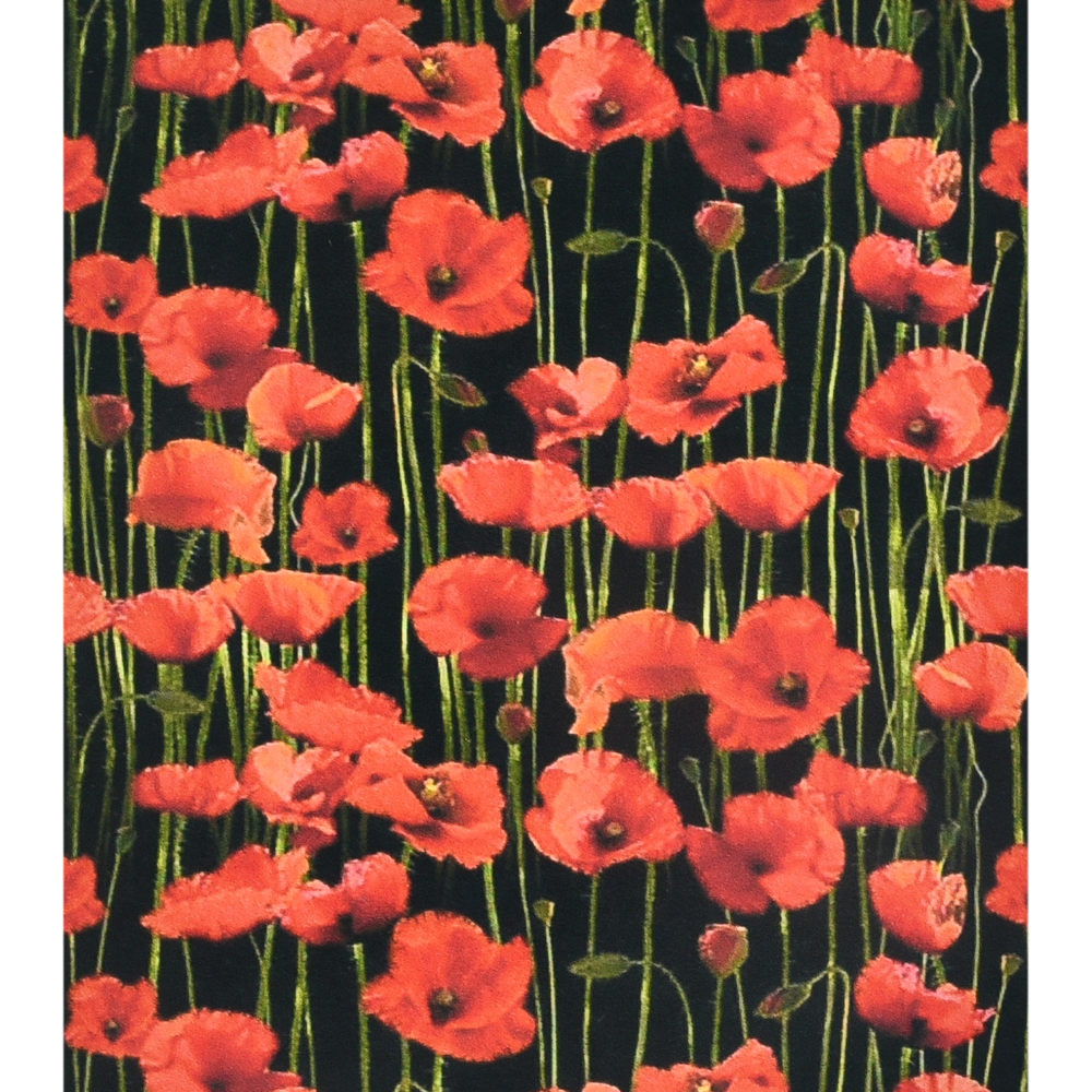 Фото, Відеоогляди алмазна мозаїка strateg преміум макове поле розміром 40х50 см (sk86881)