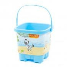 Відро-замок велике з наклейкою 62390