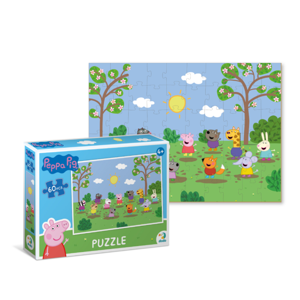 Фото, Відеоогляди пазл dodo peppa pig пеппа грає з друзями