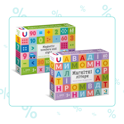 Фото, Відеоогляди великий набір магнітів dodo літери, цифри та знаки